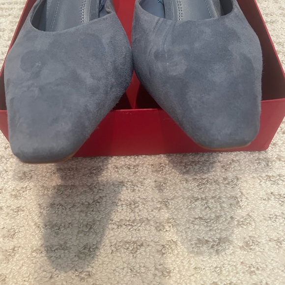 Zara denim blue suede mules - Picture 4 of 5